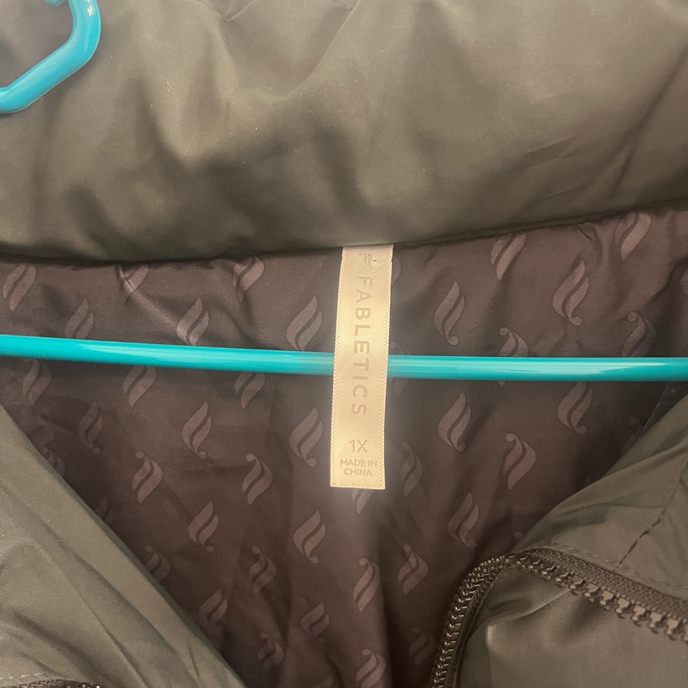 Fabletics Charcoal Jacket 1X
